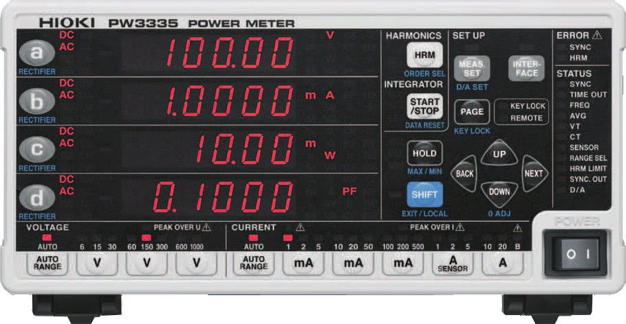 Hioki PW3335 Power Meter