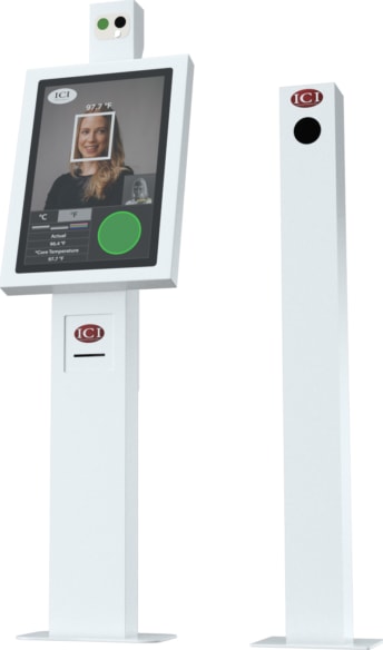 ICI Centurion Kiosk - IR Camera Tower Front View