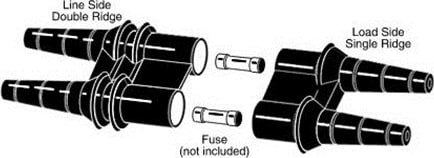 Ideal D65U Dual In-Line, Fused