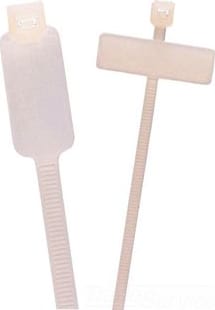Ideal IT2SID-C Cable Tie, 7.8" 50 lbs, Natural Nylon