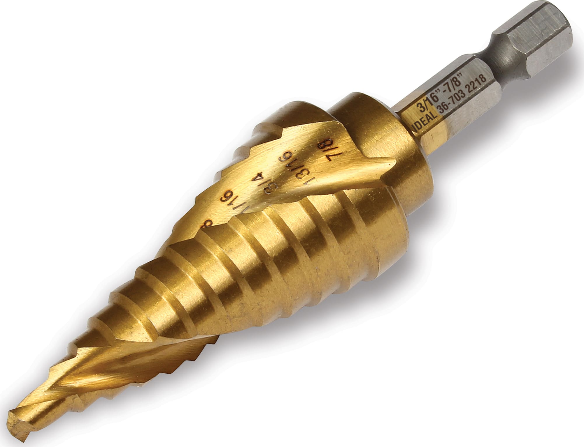 Ideal 36-703 Spiral Step Bit