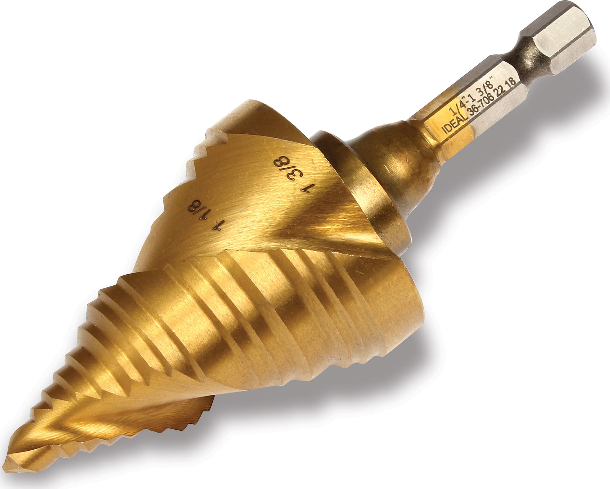 Ideal 36-706 Spiral Step Bit