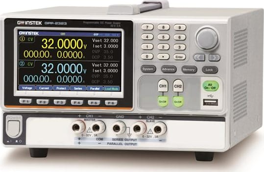 Instek GPP-2323 (LAN) - 192W Dual-Channel Programmable DC Power Supply w/ LAN