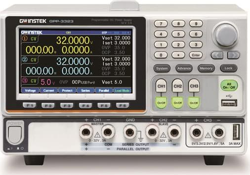 Instek GPP-3323 (LAN) - 217W Three-Channel Programmable DC Power Supply w/ LAN