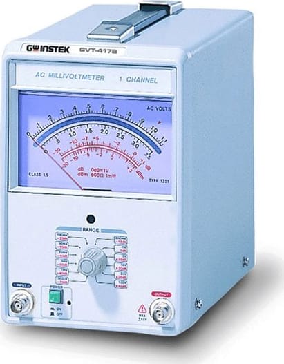 Instek GVT-417B AC Millivolt Meter