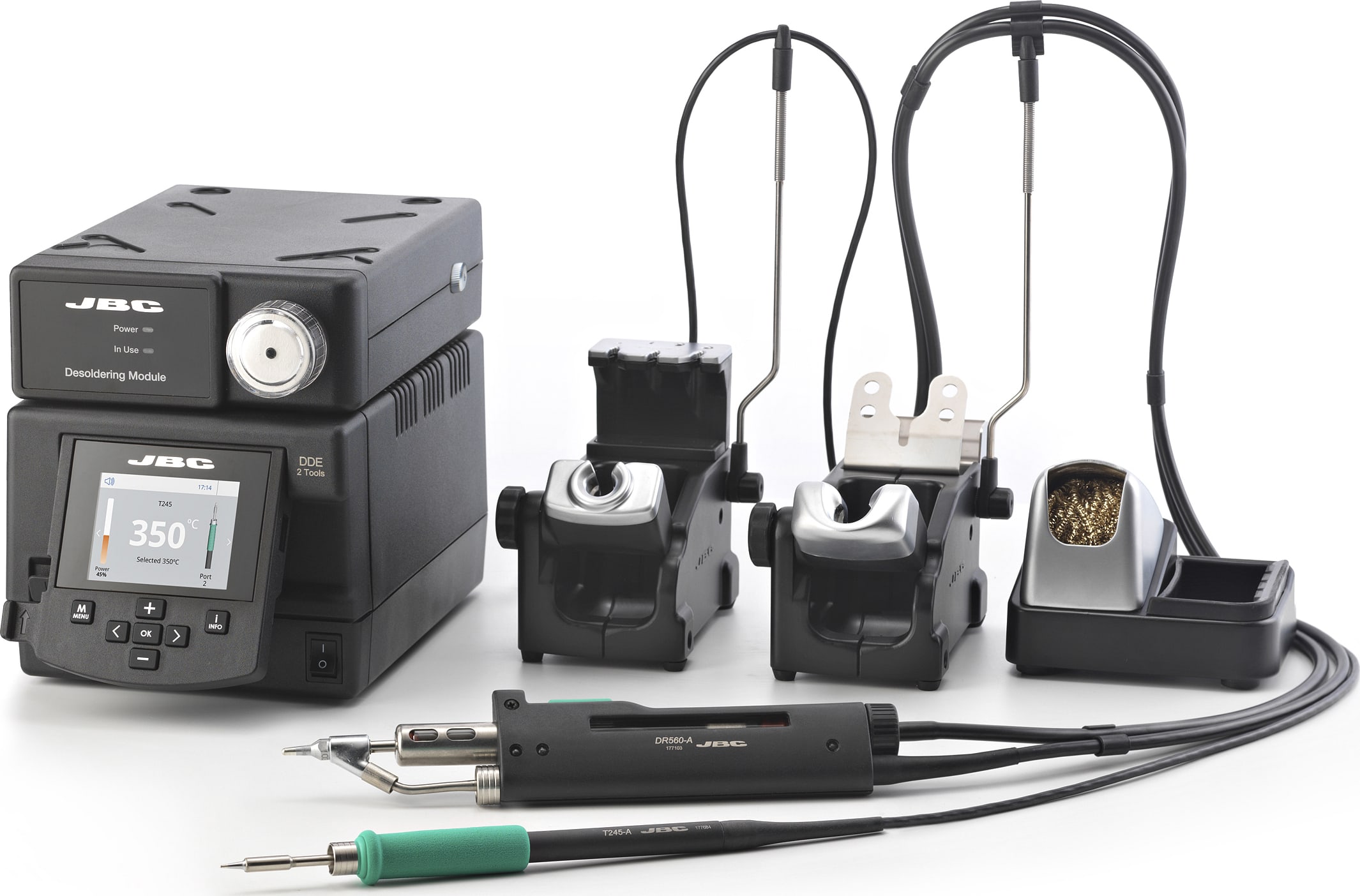 JBC DDVE-1B Rework Station with Pneumatic Pump