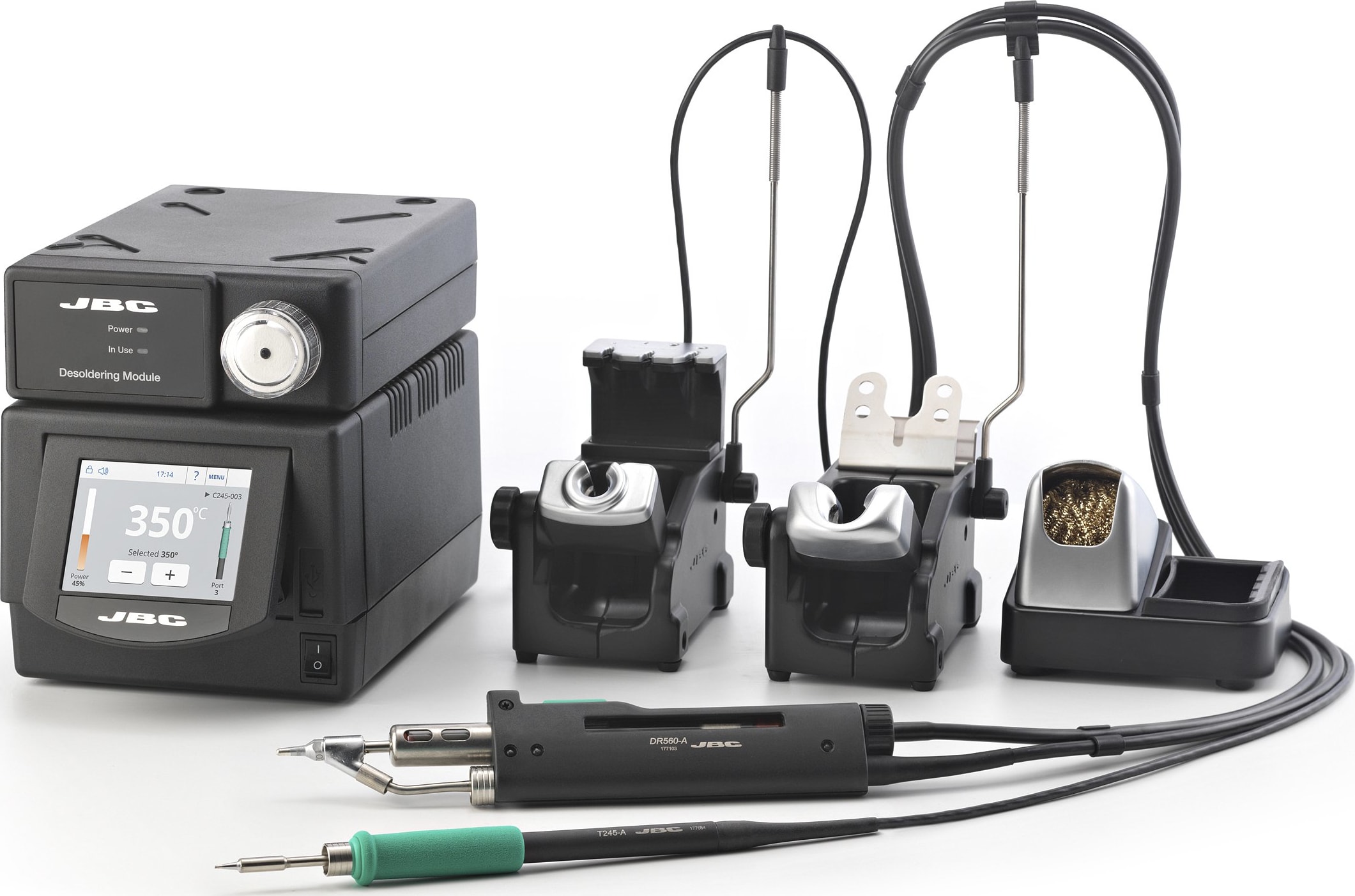 JBC DMSE-1A Four Channel Rework Station with Electric Pump