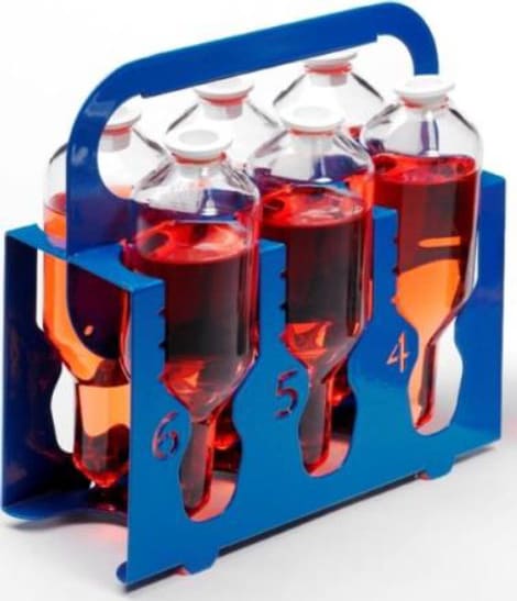 Julabo 9FCROCKET.FLASKRACKCoated Steel Flask Rack