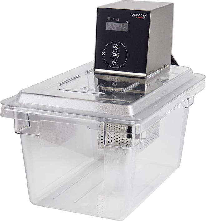 Julabo 9FT1KIT1 Pearl with Small Cambro, 4.75 Gallon Container and Lid