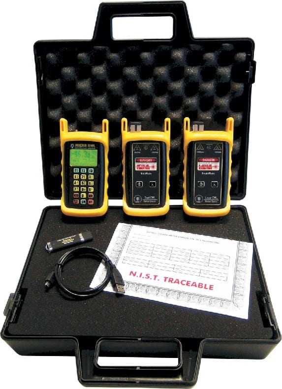 Micro OWL 2 / Dual OWL 850 / Laser OWL 1310 Test Kit