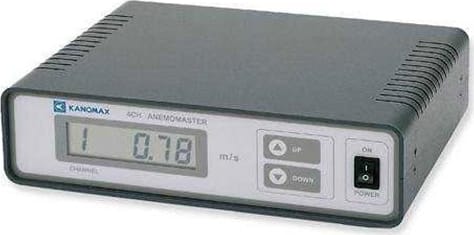Kanomax 1570 Four Channel Anemomaster Anemometer (Velocity Only)