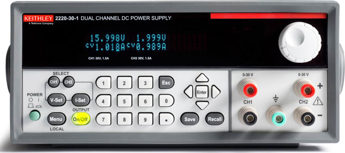 Keithley 2220-30-1 - Programmable Dual Channel DC Power Supply