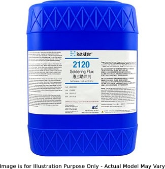 Kester 63-0000-2120 - Soldering Flux, 2120, Halogen-Free, Organic, 1 Gallon