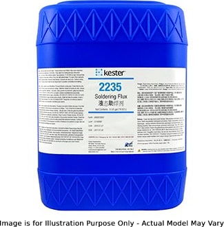 Kester 63-0000-2235 - Soldering Flux, 2235, Water-Soluble, Organic, 1 Gallon