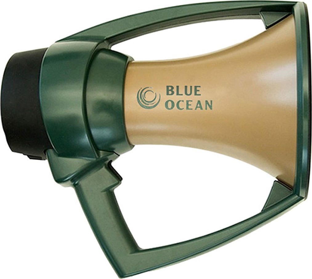 Kestrel 0100MIL Blue Ocean Waterproof Rugged Military Megaphone (Tan and Olive)