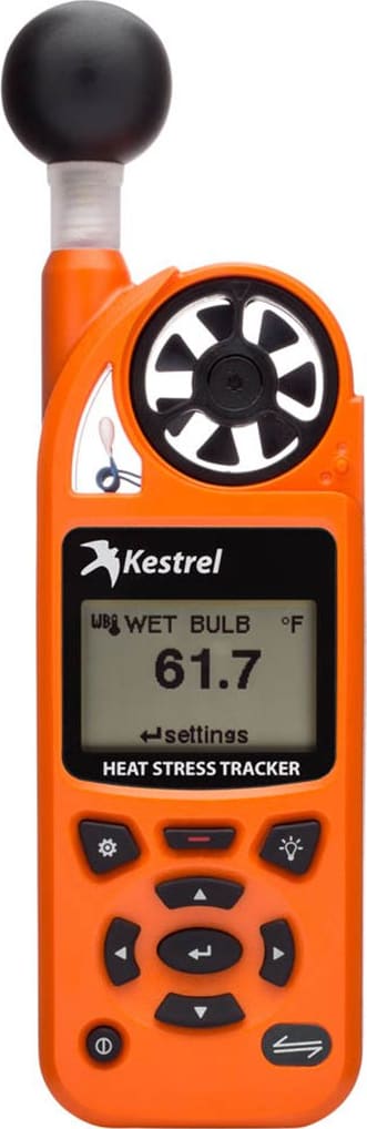 Kestrel 0854ORA 5400 Heat Stress Tracker (Orange)