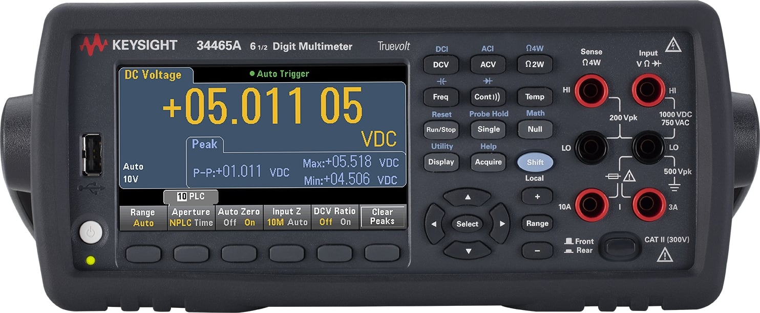 Keysight 34465A - Truevolt Digital Multimeter (6.5 Digit)