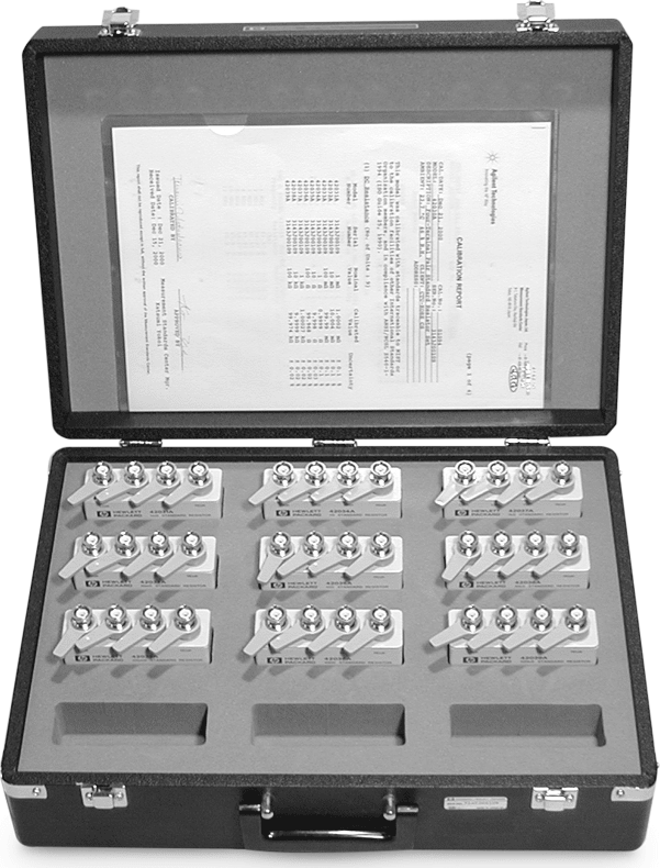 Keysight 42030A - Four Terminal Pair Standard Resistor Set, 1 mΩ to 100 kΩ