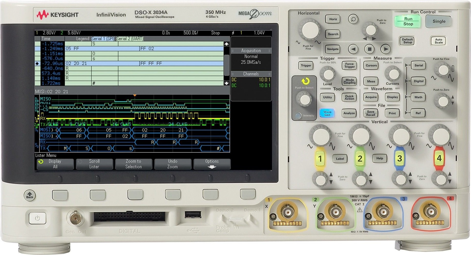 Keysight DSOX3034A - Digital Oscilloscope