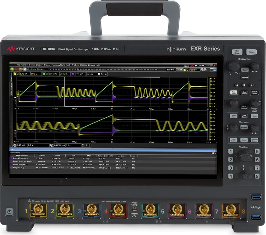 CS328A-XSEi 2-analog,8-digital, 14bit, 100MS/s, MSO, CS701 Signal Generator