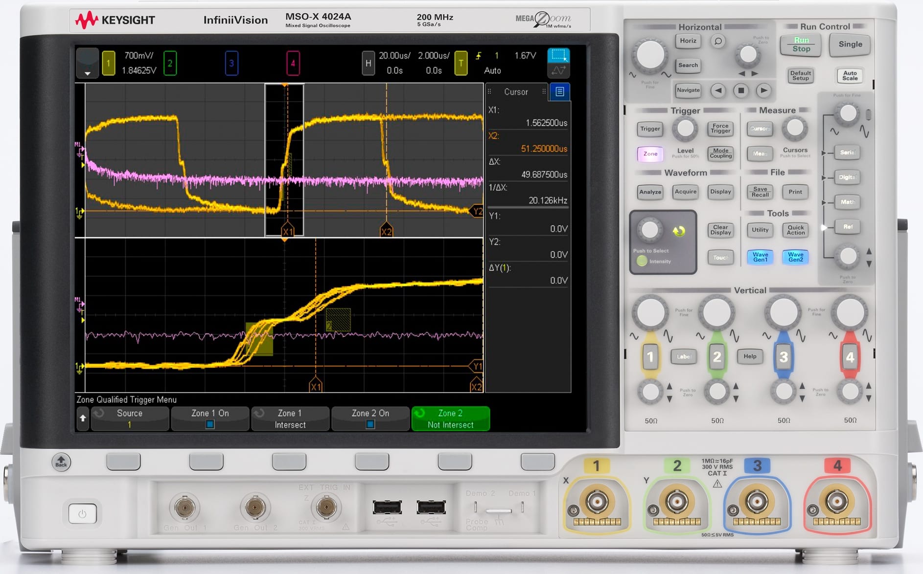 Keysight MSOX4024A - Mixed Signal Oscilloscope