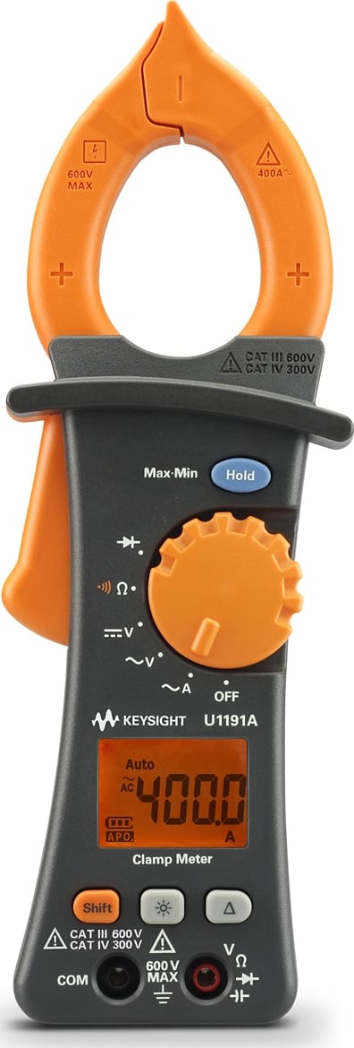 U1190 Series 3.5 Digit Handheld Clamp Multimeter