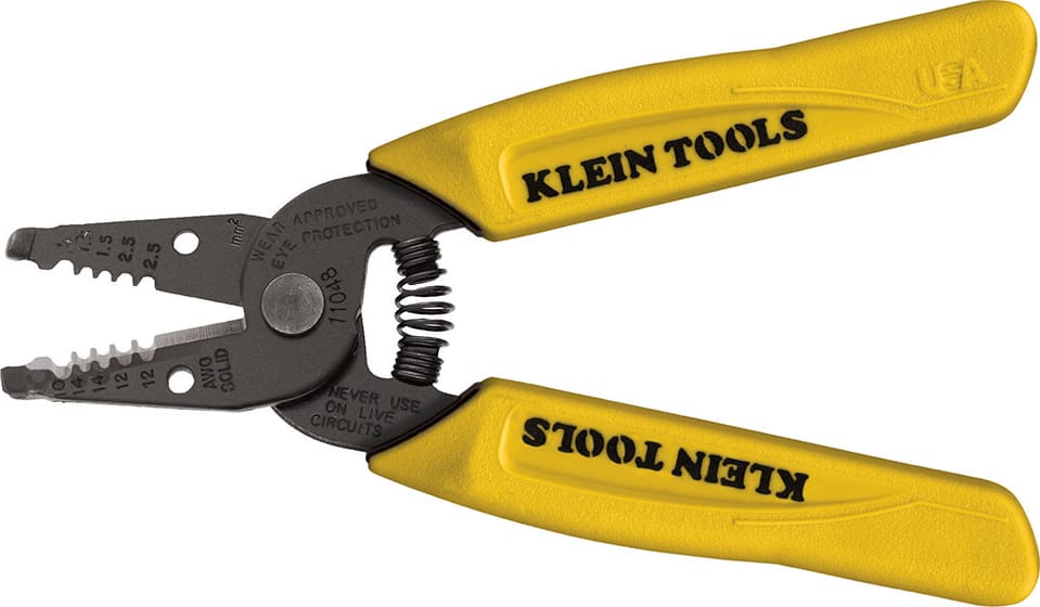 Klein Tools 11048 Dual-Wire Stripper/Cutter (10, 12, 14 AWG Solid)