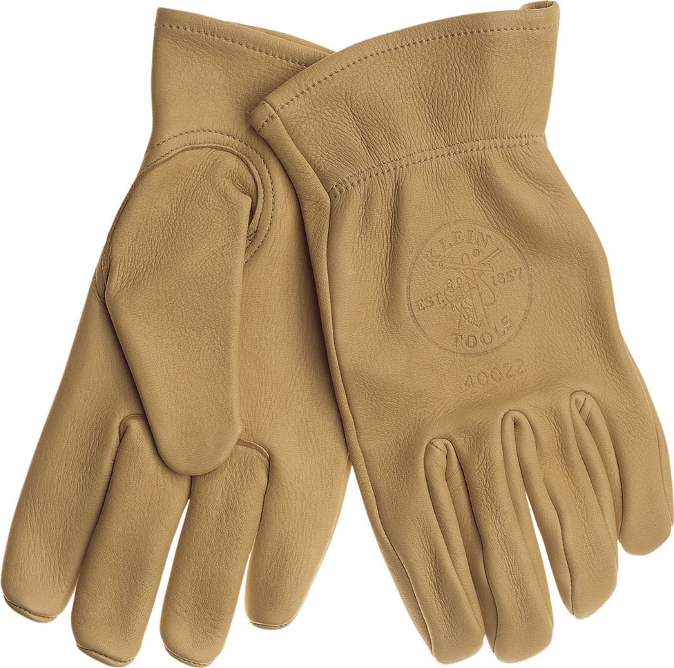 Klein Tools 40022 Cowhide Work Gloves - Large