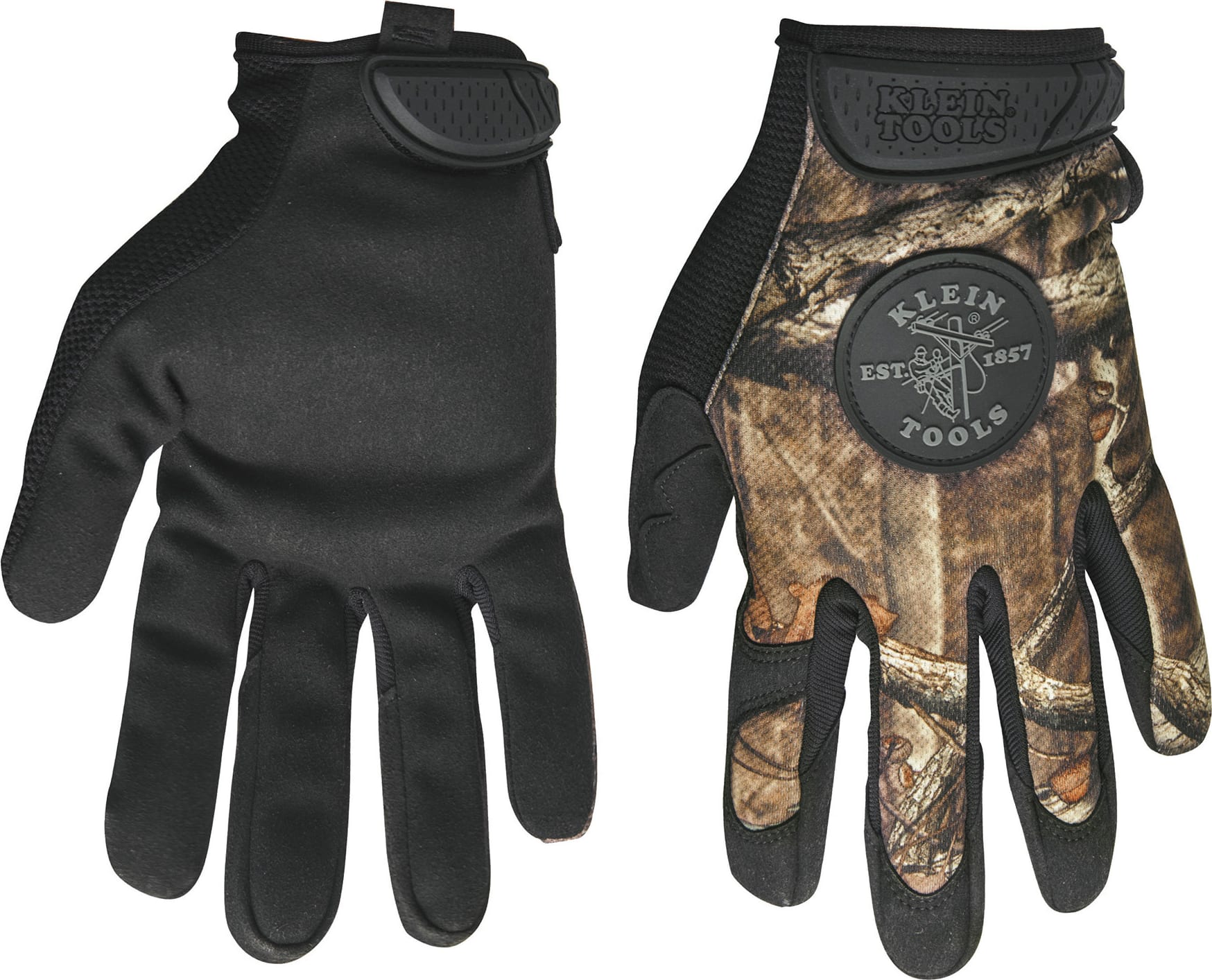 Klein Tools 40208 Journeyman Camouflage Gloves, size M