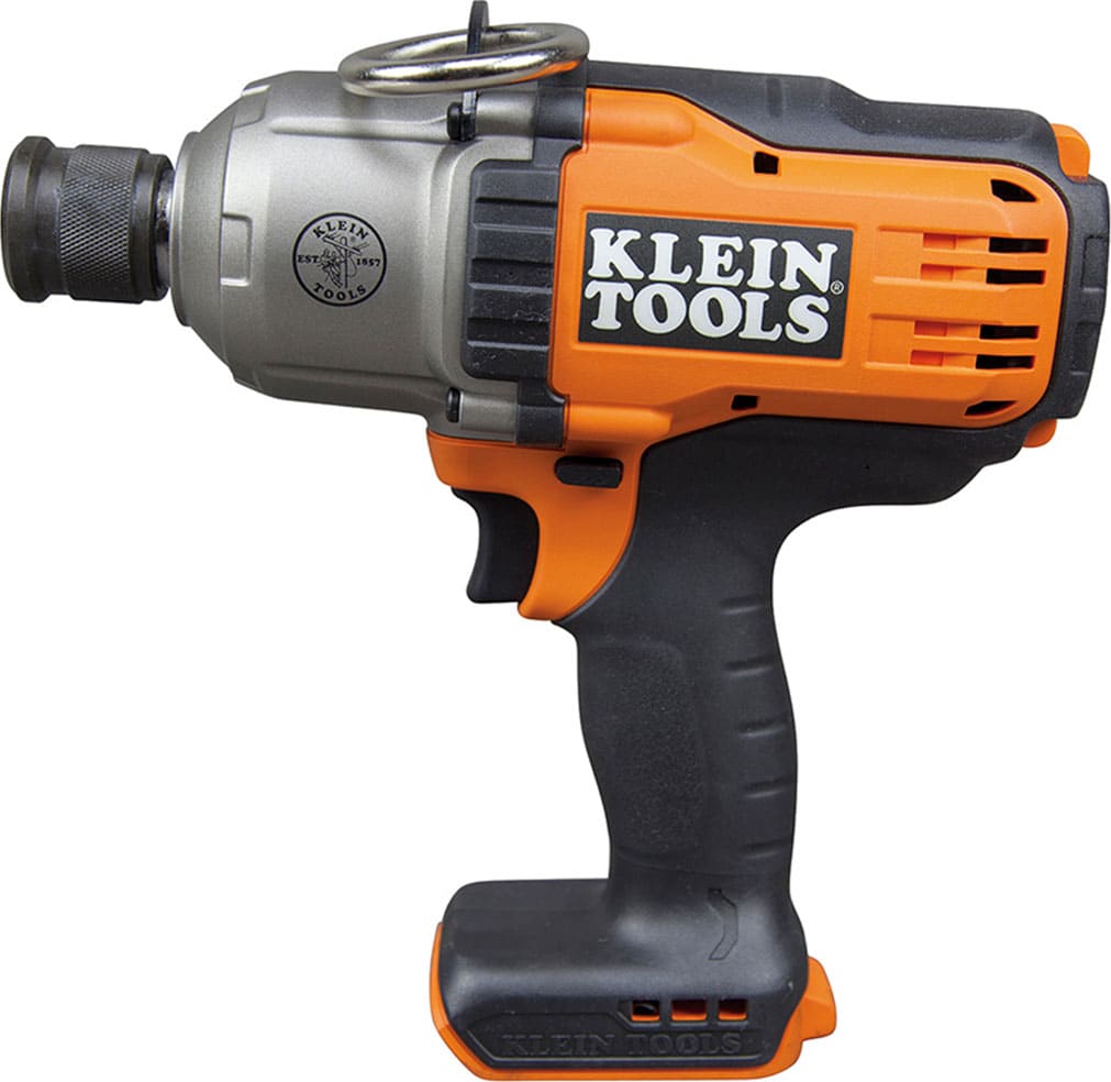 Klein Tools Battery-Operated Impact Wrench, 7/16" Tool Only