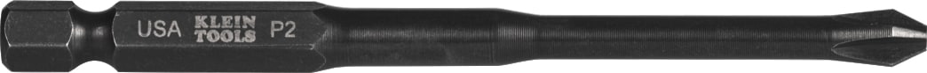 Klein Tools PH2355 2 Phillips Power Drivers - 3-1/2" Bit, Pk 5