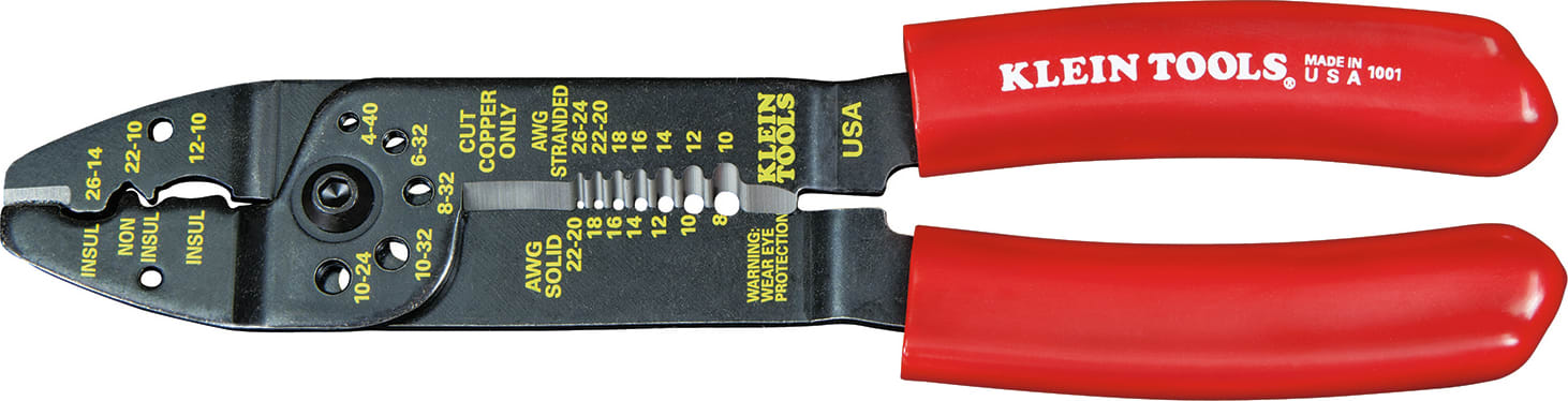 Klein Tools - All-Purpose Pliers with Crimper