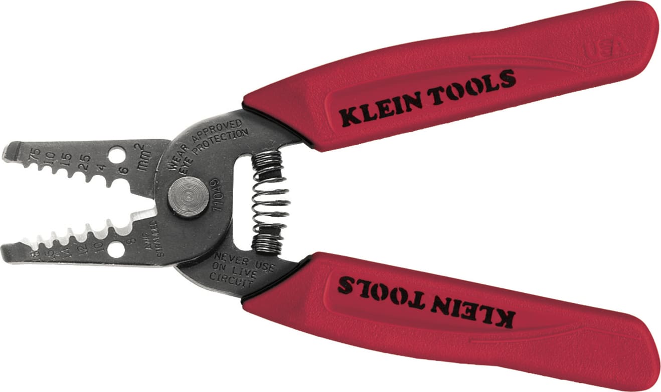 Klein Tools 11049 Wire Stripper/Cutter, (8-16 AWG Stranded)