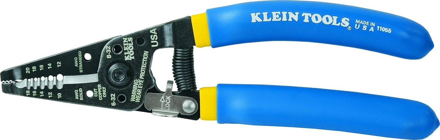 Klein Tools 11055 Wire Stripper and Cutter Double Dipped