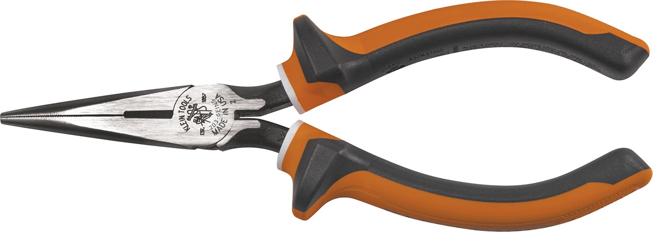 Klein Tools 2036EINS 6" Long Nose Pliers Side Cutting Slim