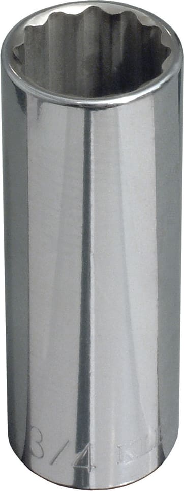 Klein Tools 65827 Deep 12-Point Socket 5/8" - Drive 1/2"