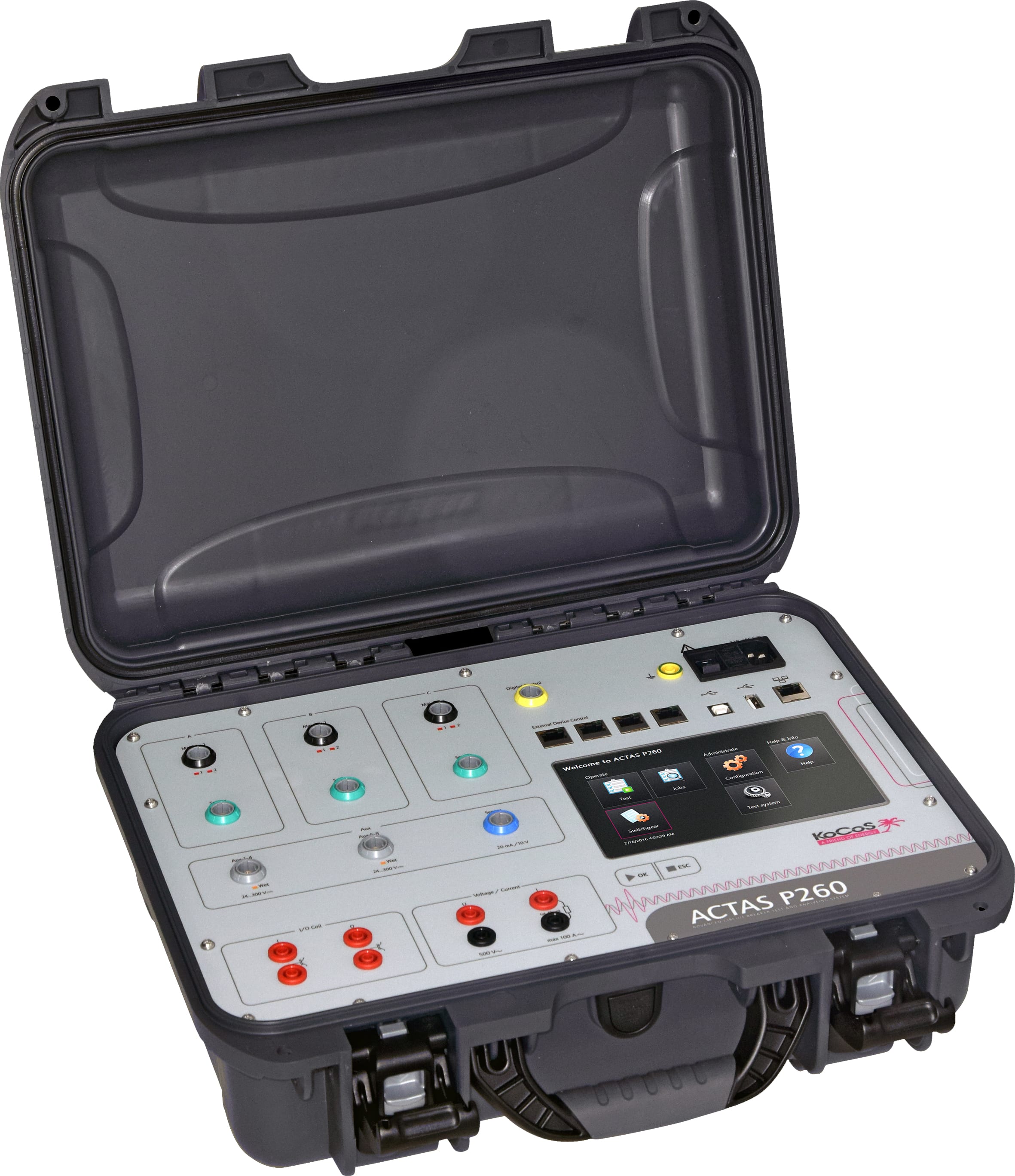 KoCos ACTAS P260 - Portable Switchgear Test System