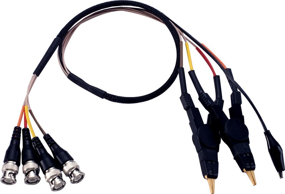 Instek LCR-12 Test Lead with Kelvin Clip (4 wire type)