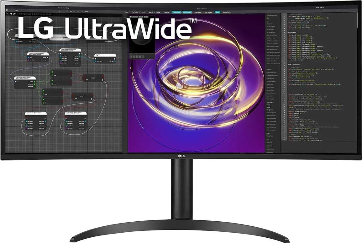 34” 21:9 QHD UltraWide™ Curved Monitor, 34BP65C-B