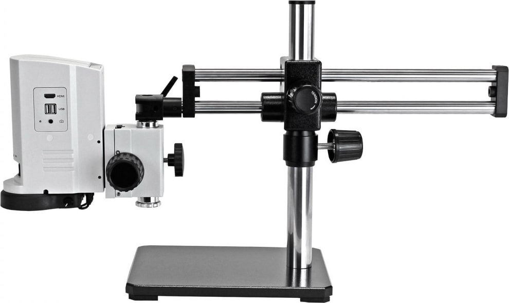 LX Microscopes by Unitron 14710-BBS - ZoomHD with Ball Bearing Boom Stand
