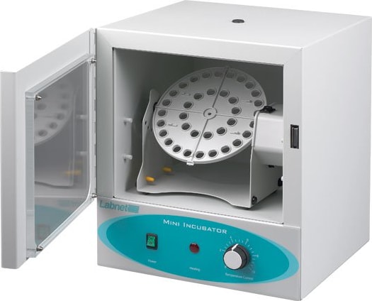 Labnet International I5110A-MLR Mini Incubator with Mini Lab Roller and Rotisseries