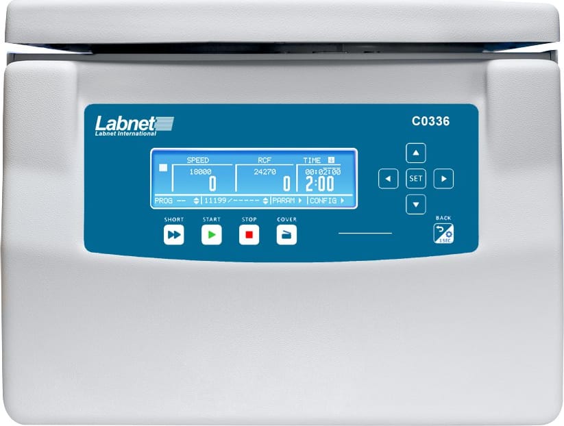 Labnet C0336 High Performance Centrifuge, 120V