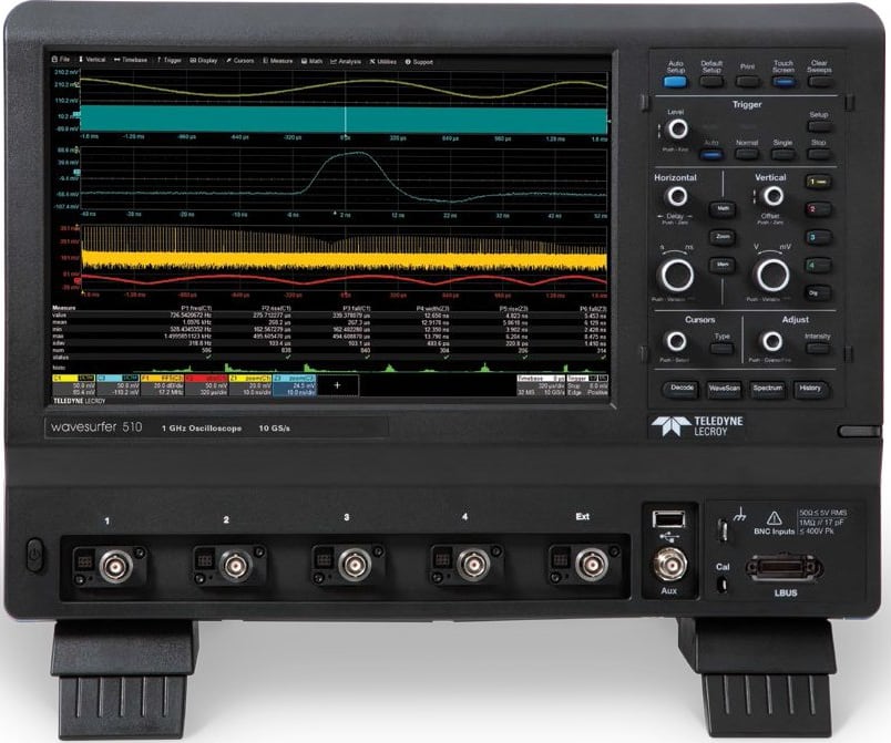 Teledyne LeCroy WaveSurfer 510 1GHz Oscilloscope