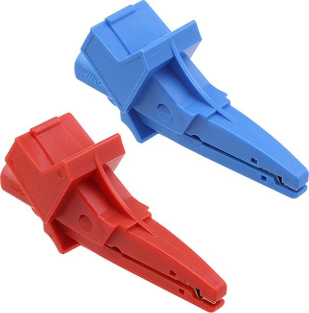 LeCroy PK30X-2 Banana Alligator Clips, 1-Red and 1-Blue