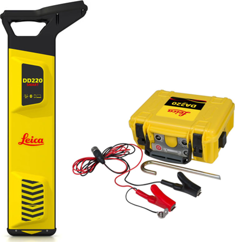 Leica DD220 SMART Utility Locator with DA220 1 Watt Signal Transmitter