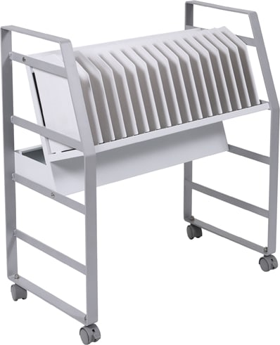 Luxor LOTM16 16 Tablet/Chromebook Open Charging Cart