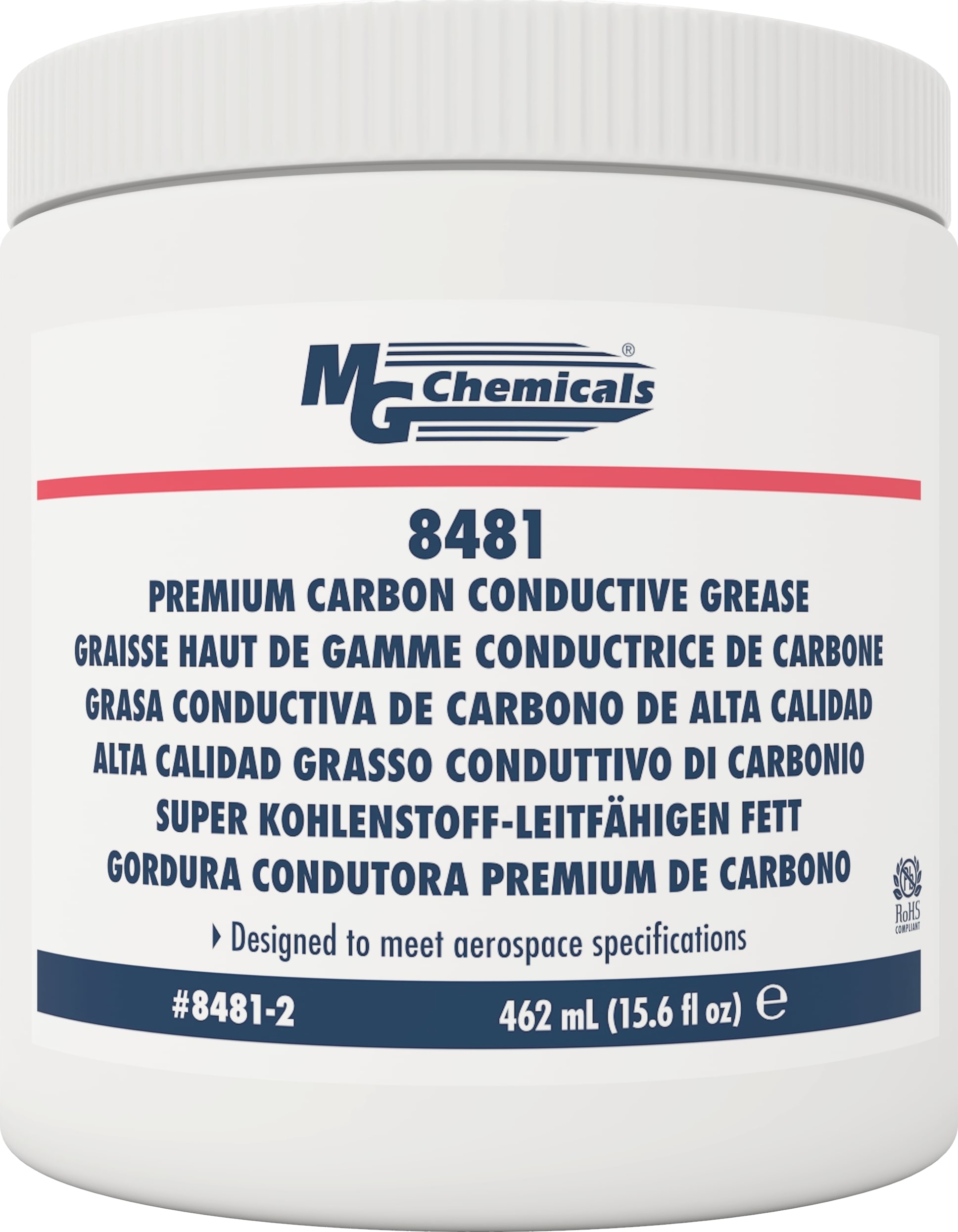 MG Chemicals 8481-2 - Premium Carbon Conductive Grease, Jar 16 oz 