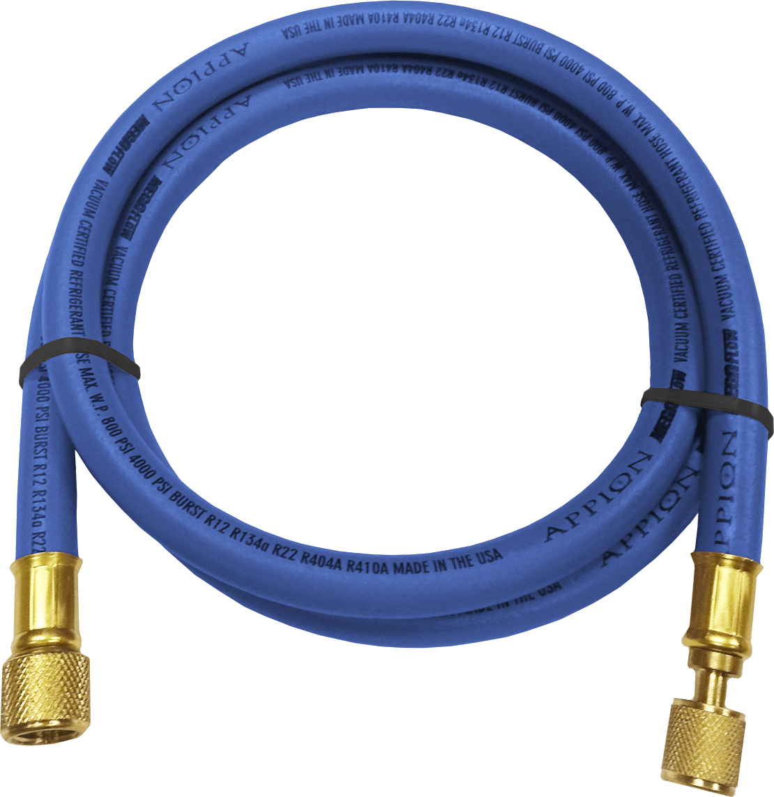 3//8/" FL to 1//4/" FL Vacuum Certified Re... Appion MH380006EAB 3//8/" Diameter Hose