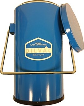 Scilogex Dilvac Blue Metal Cased Dewar Flasks