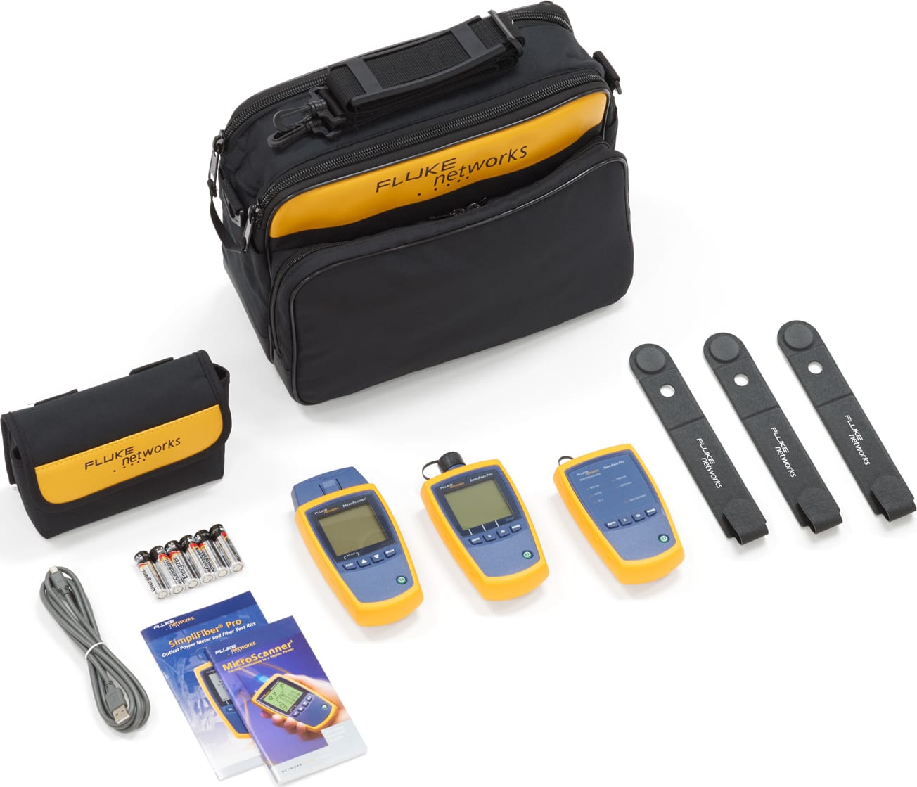 Fluke Networks MS2-FTK Copper/Fiber Basic Technicians Kit